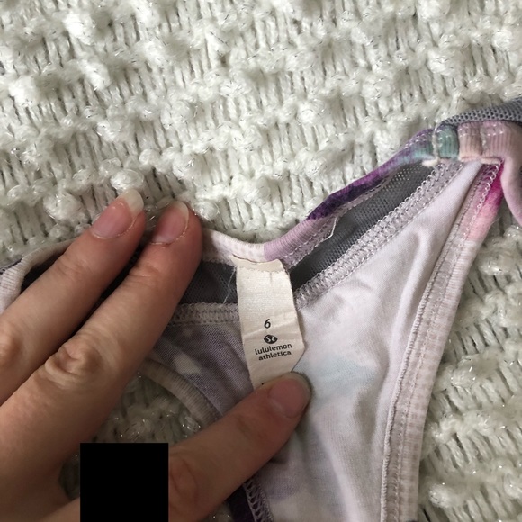 SOLD Lululemon Watercolour Flower Racerback Dress - Picture 6 of 7